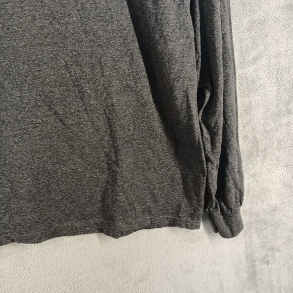 Bone Collector Men Long t-shirt Size LARGE Gray Cotton Blend Pullover - Picture 9 of 9